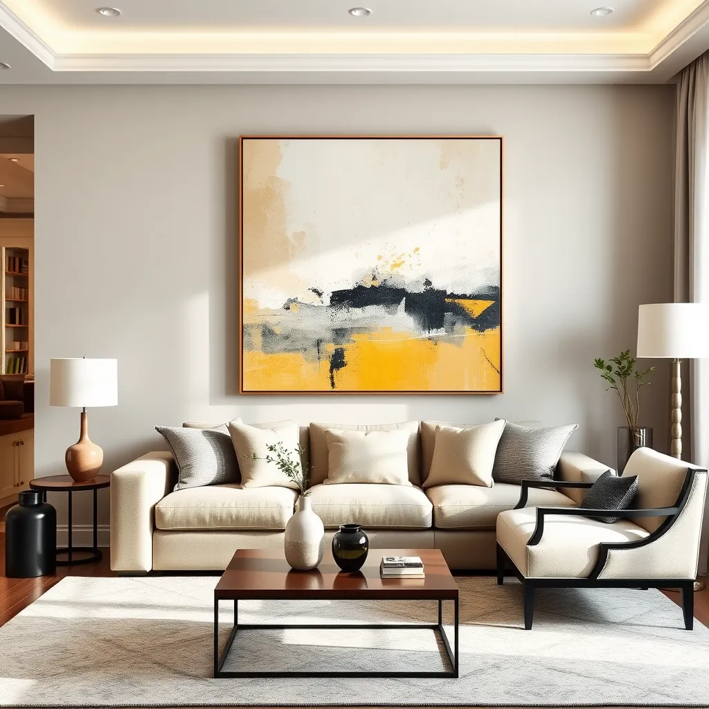 Sztuka w domu - jak wybrać obraz do salonu?