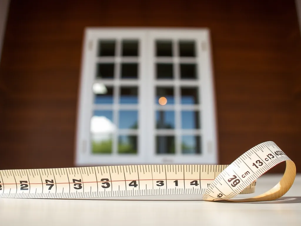 Jak zmierzyć okno do moskitiery?