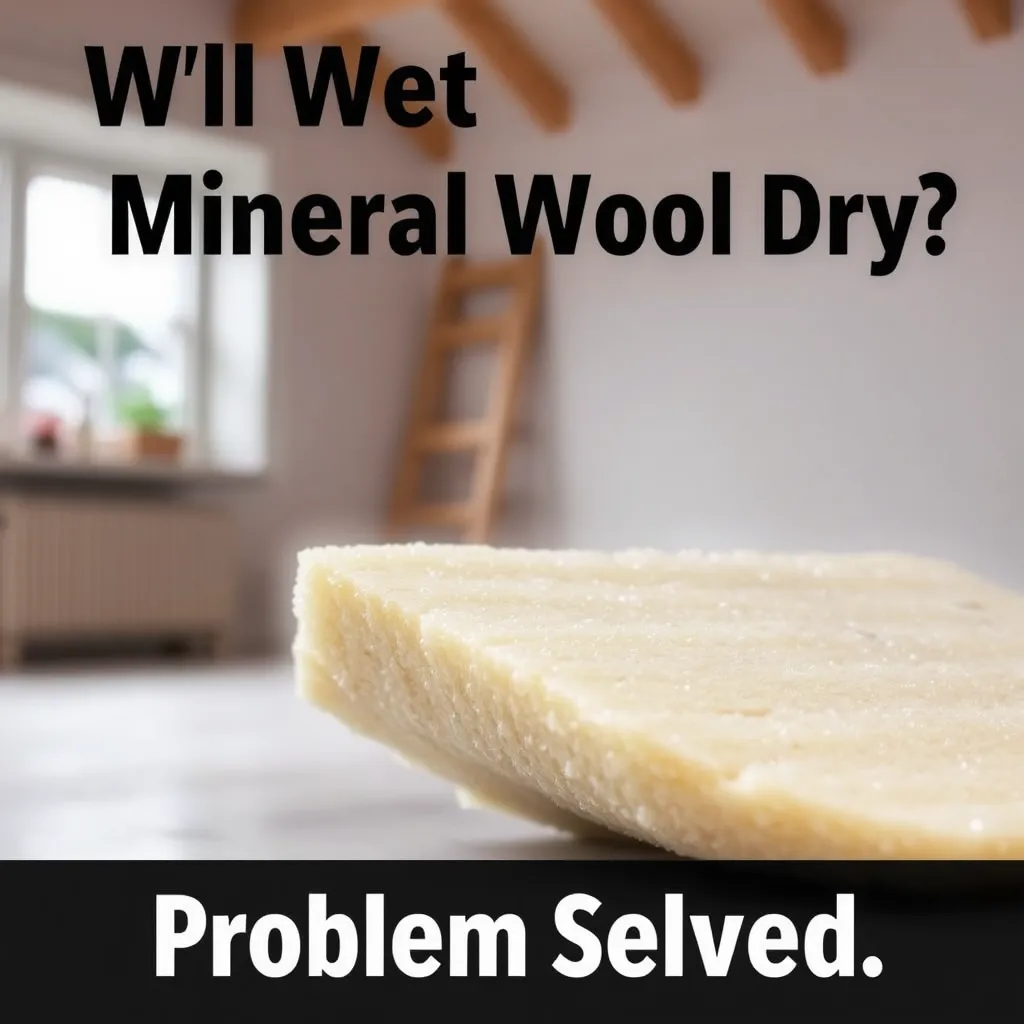 Czy mokra wełna mineralna wyschnie – rozwiązanie problemu