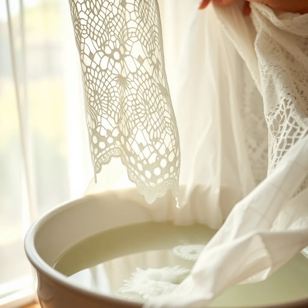 W jakiej temperaturze prać firany?