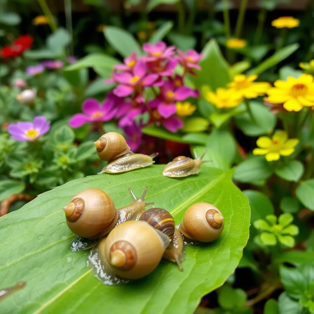 Jak zwalczyć ślimaki w ogrodzie?