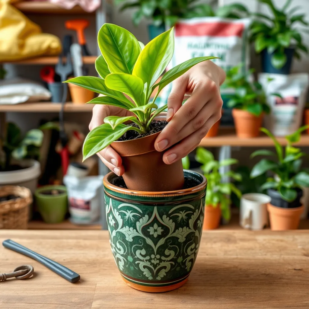 Jak przesadzać kwiaty doniczkowe?