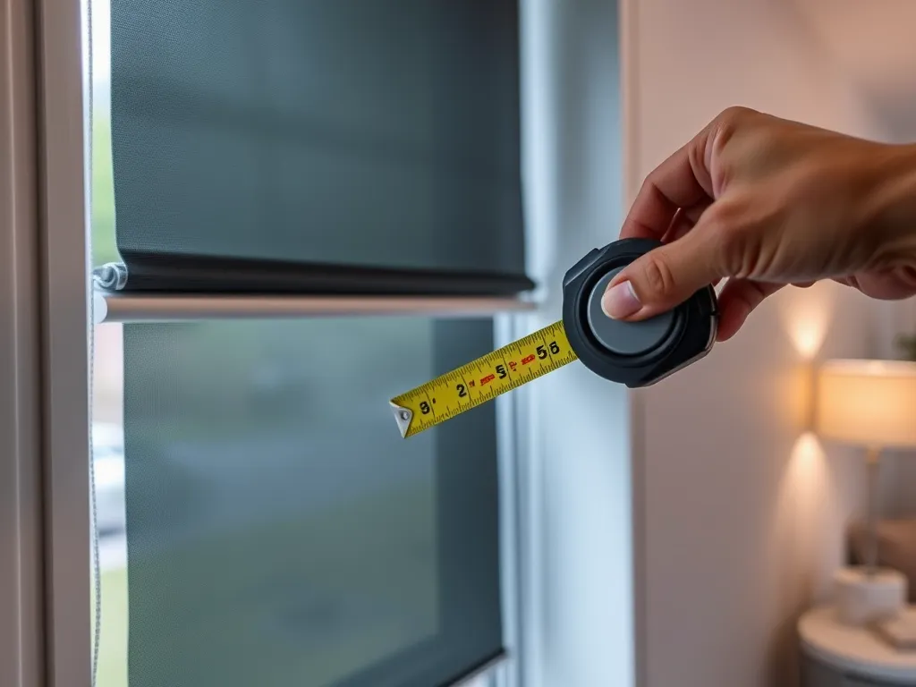 jak zmierzyć okno do rolet dzień noc w kasecie?