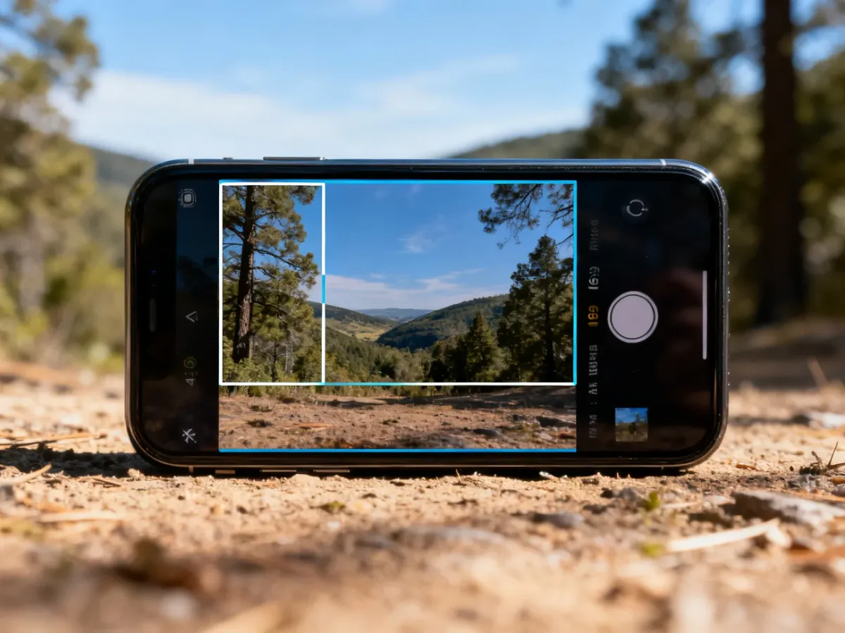 Porównanie proporcji kadru 4:3 i 16:9 podczas fotografowania krajobrazu