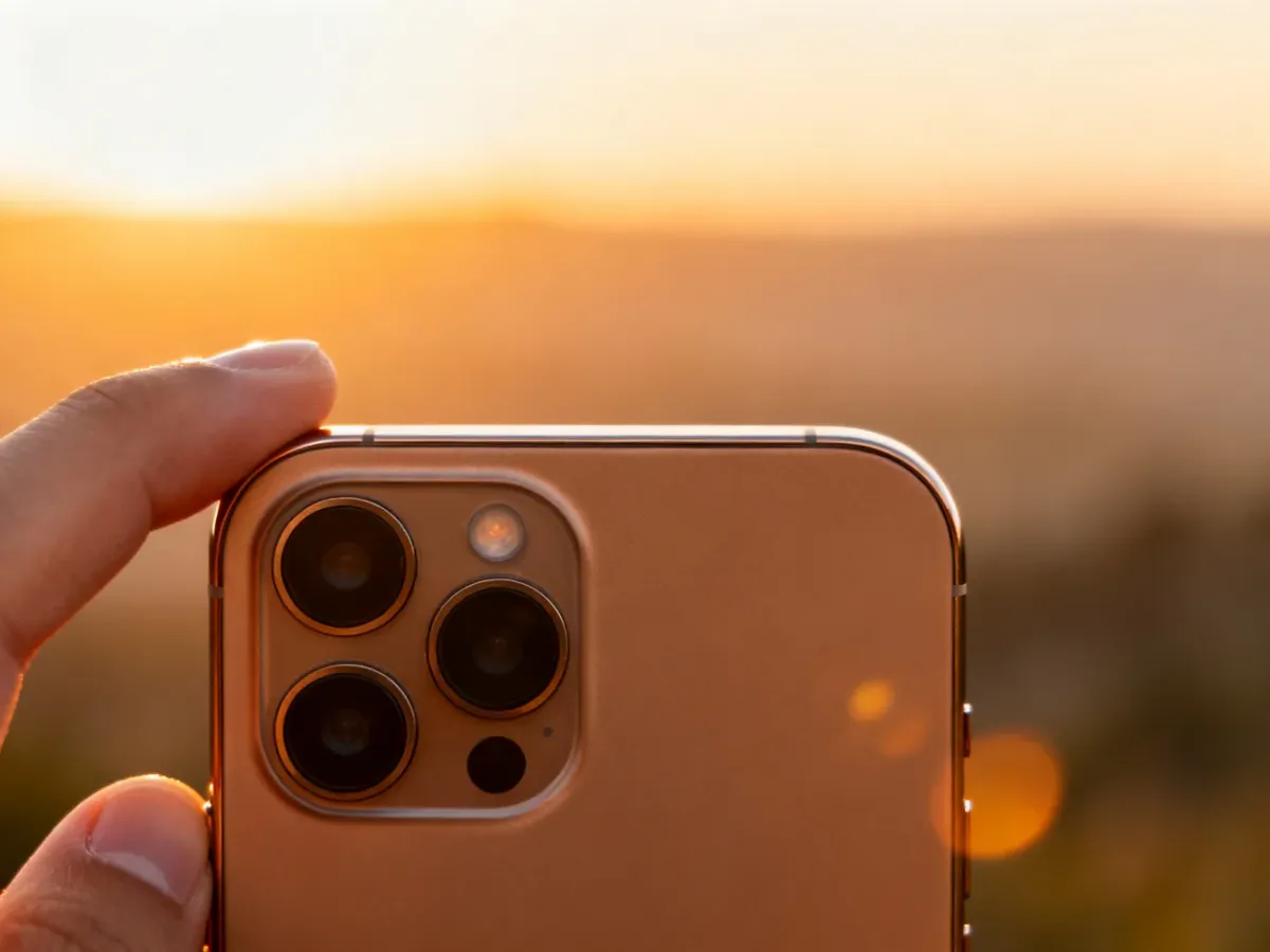 Sterowanie aparatem iPhone’a 16 Pro podczas fotografowania