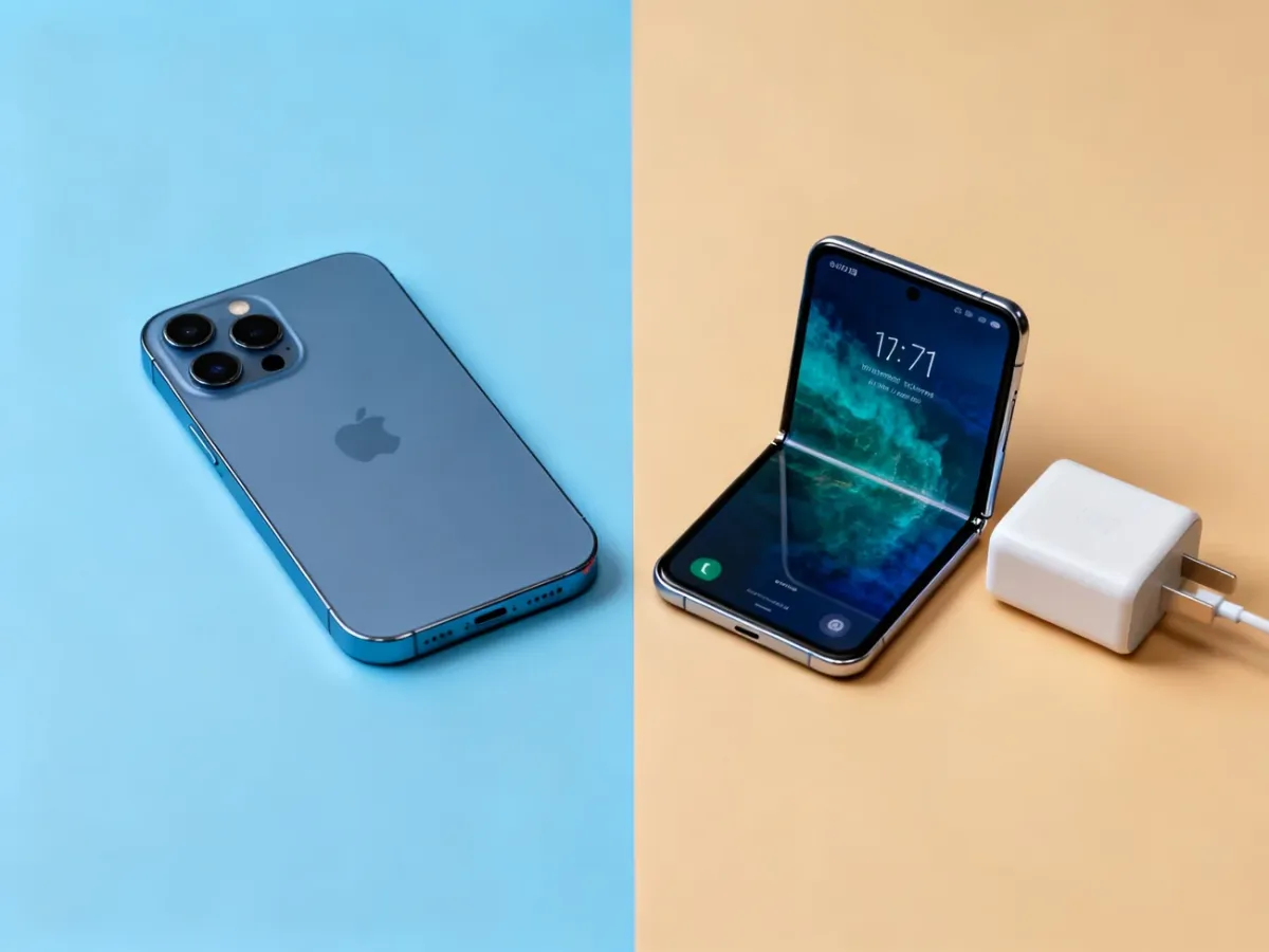 Porównanie iPhone’a z nowoczesnym smartfonem z Androidem