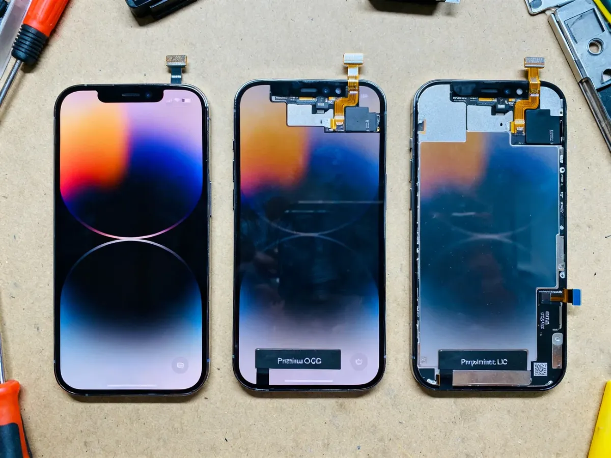 Porównanie oryginalnego, regenerowanego i zamiennika Incell do iPhone’a 13