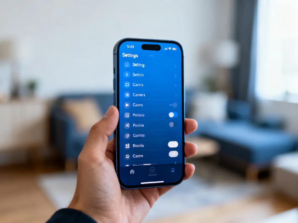 Konfigurowanie zapisywania ustawień aparatu na iPhonie 13