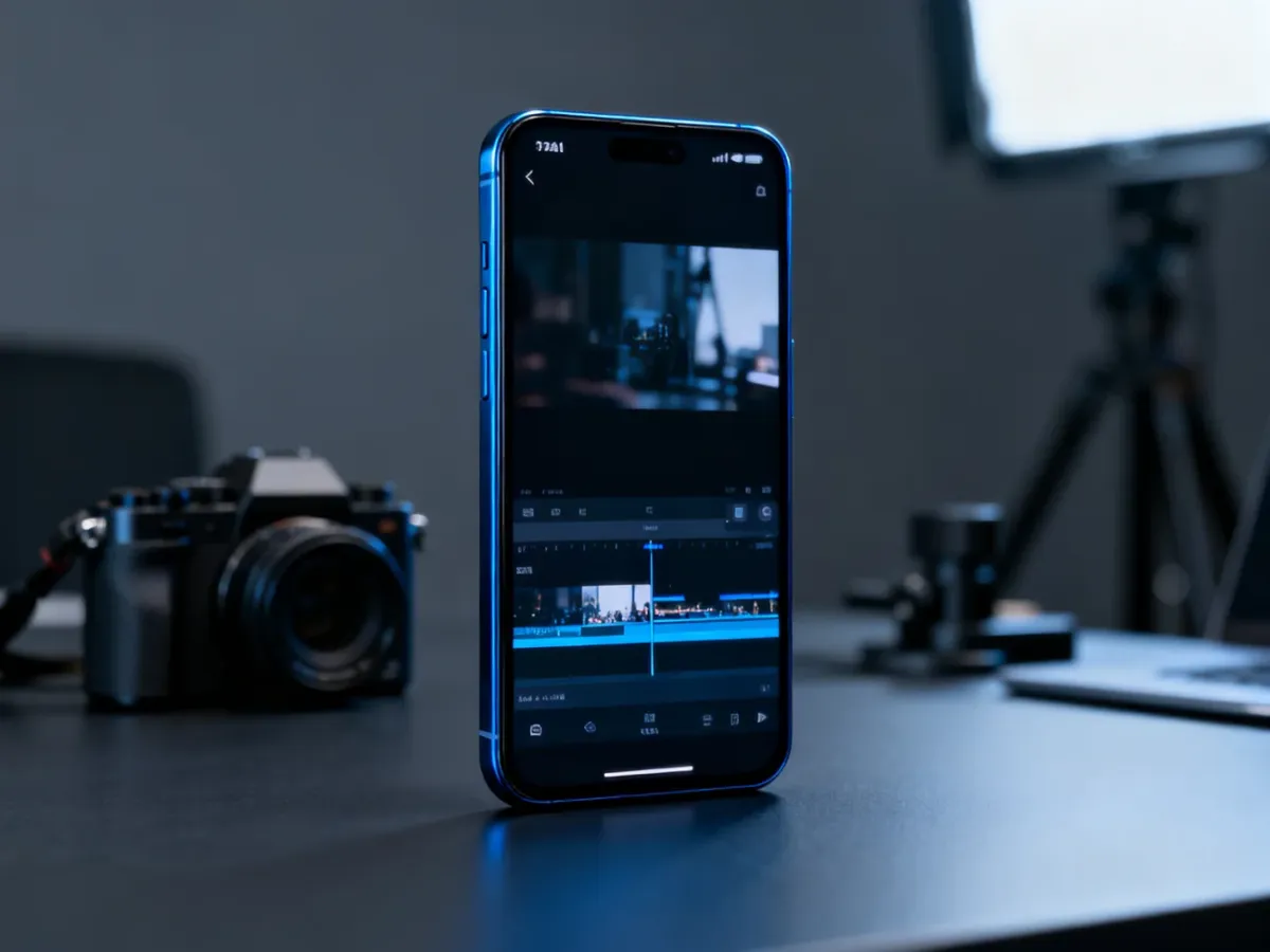 Smartfon premium przygotowany do montażu profesjonalnych materiałów wideo