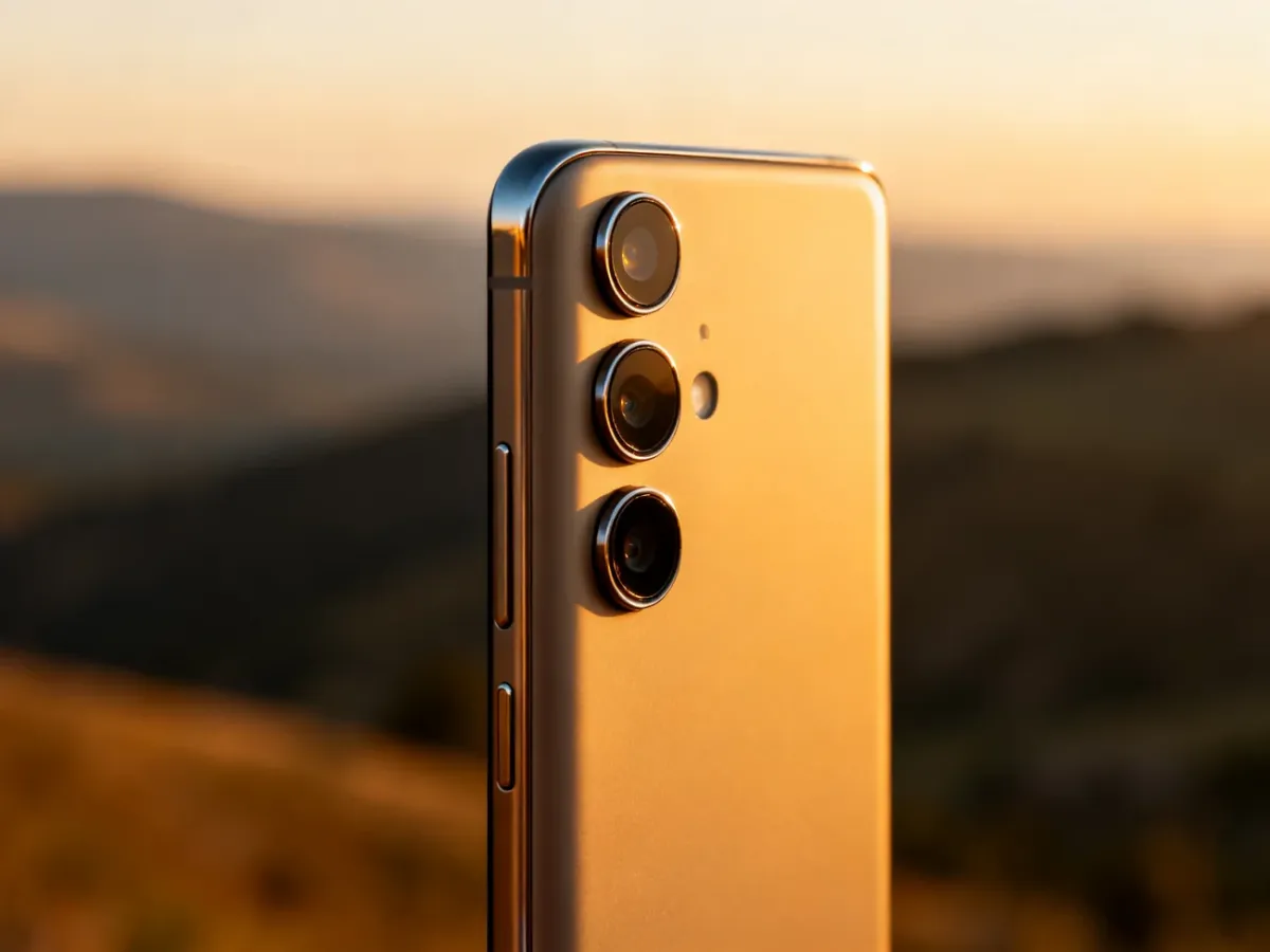 System trzech aparatów iPhone’a 16 Pro podczas nagrywania