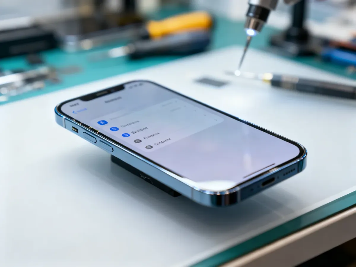Sprawdzanie iPhone’a 12 po wymianie wyświetlacza