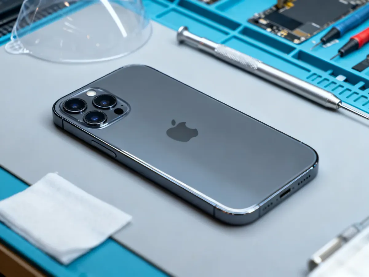 Odnowiony iPhone 12 po wymianie tylnego szklanego panelu